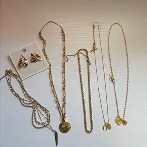 Madewell Gold and Silver Necklace Collection